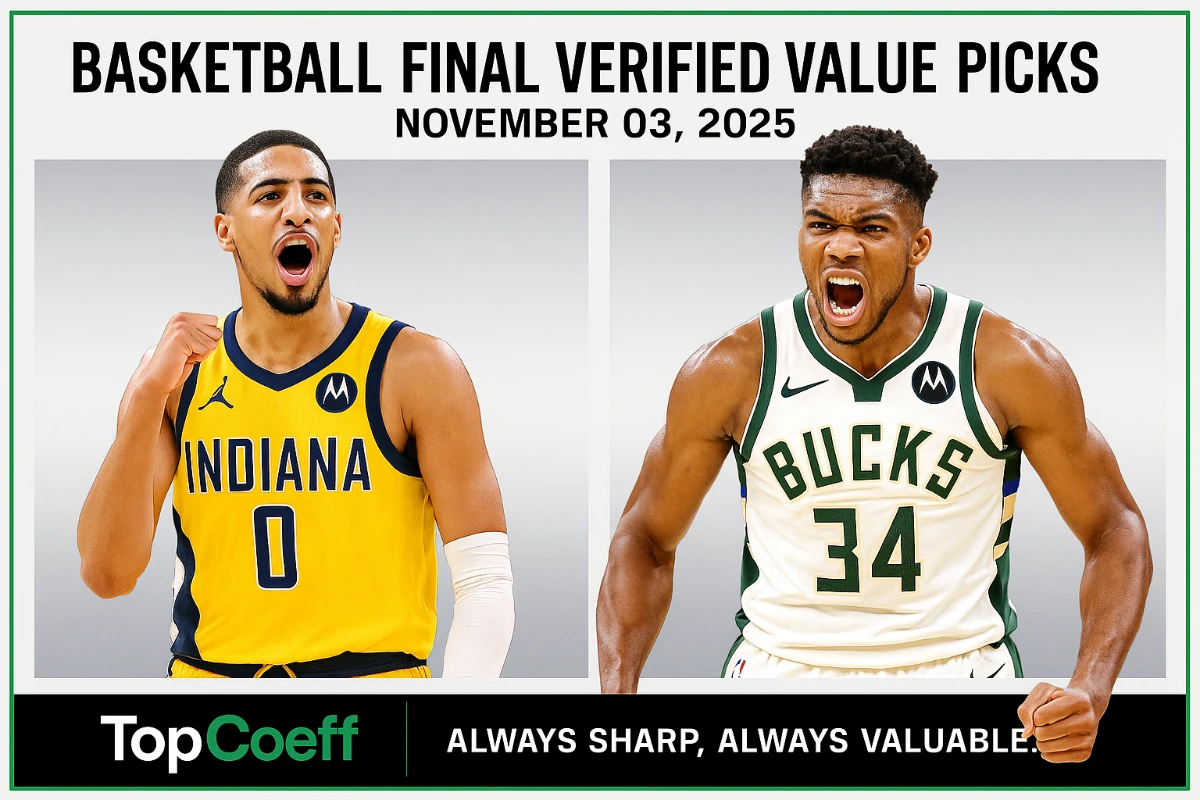 🏀 Basketball Verified Value Picks — November 03, 2025 💰