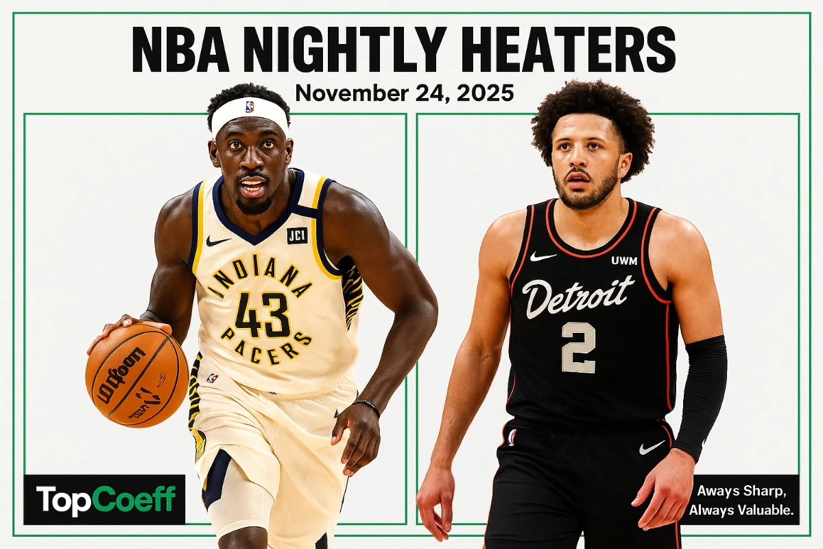 🏀 NBA NIGHTLY HEATERS — 2025-11-24 🔥💸 