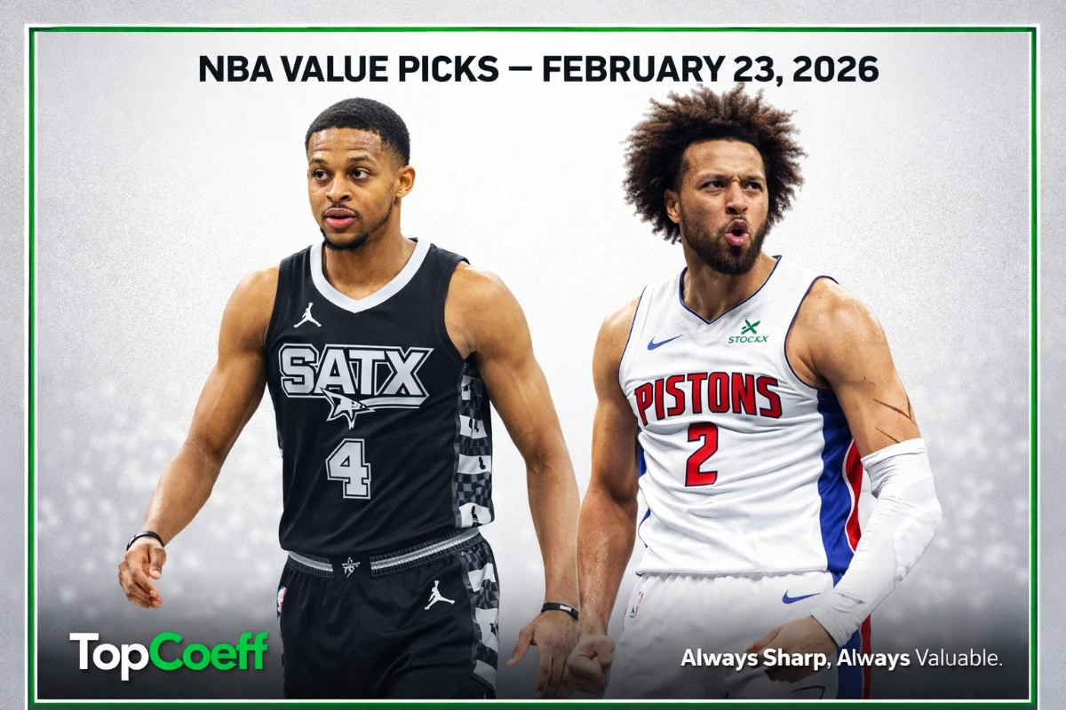 π₯ NBA Value Picks β February 23, 2026 ππ°