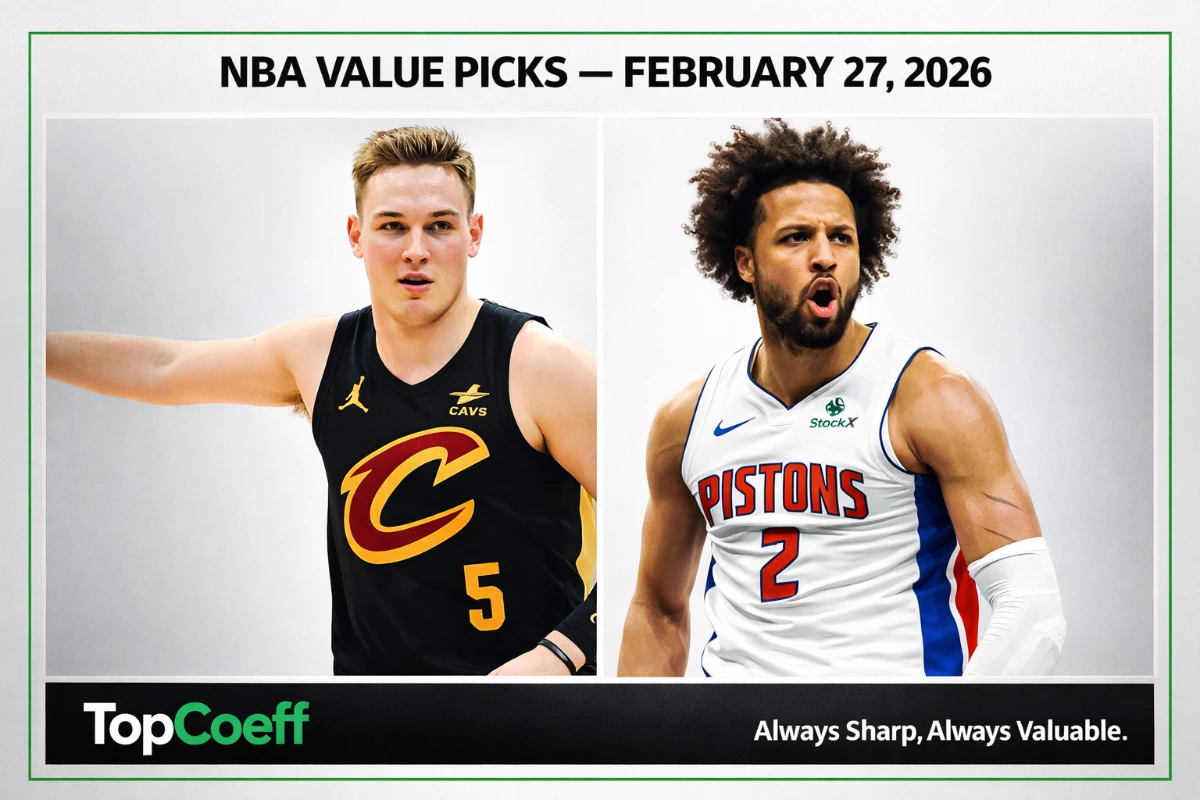 π₯ NBA Value Picks β February 27, 2026 ππ°
