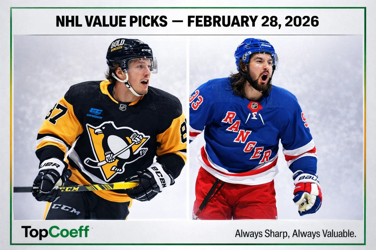 π₯ NHL Value Picks β February 28, 2026 ππ°